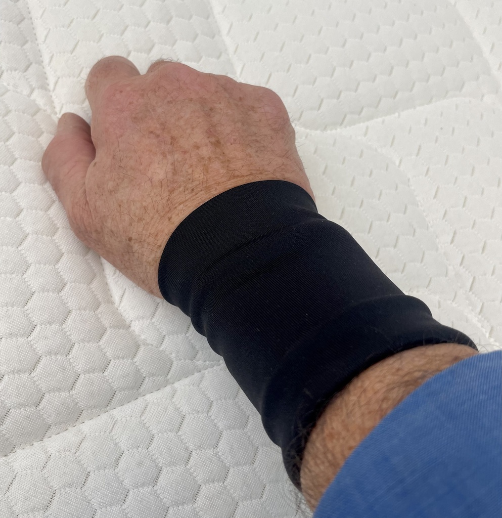 [00610] Polsino Paljari De Luxe con fibra a onde bio infrarosse - Taglia: piccola/media/grande; Colore: nero