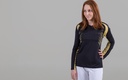 [00630 FR] [00630 FR]Paljari De Luxe Laufmode Unisex mit Bio-Infrarot Faser - Trikot; Farbe: schwarz Größe: S