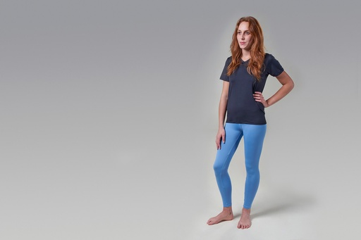Fuseaux Paljari con fibra a onde bio infrarosse, Unisex; Colore: blu colomba [00398 TB]